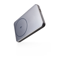 Bluehive Magnetic 5K Wireless Power Bank with MAGSAFE Technology & Battery LED Indicator Light, Black