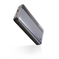 Bluehive 25000 mAh PD Portable Power Bank with Digital Screen, Compatible with iPods, iPhones and Most Mobile Devices, Black