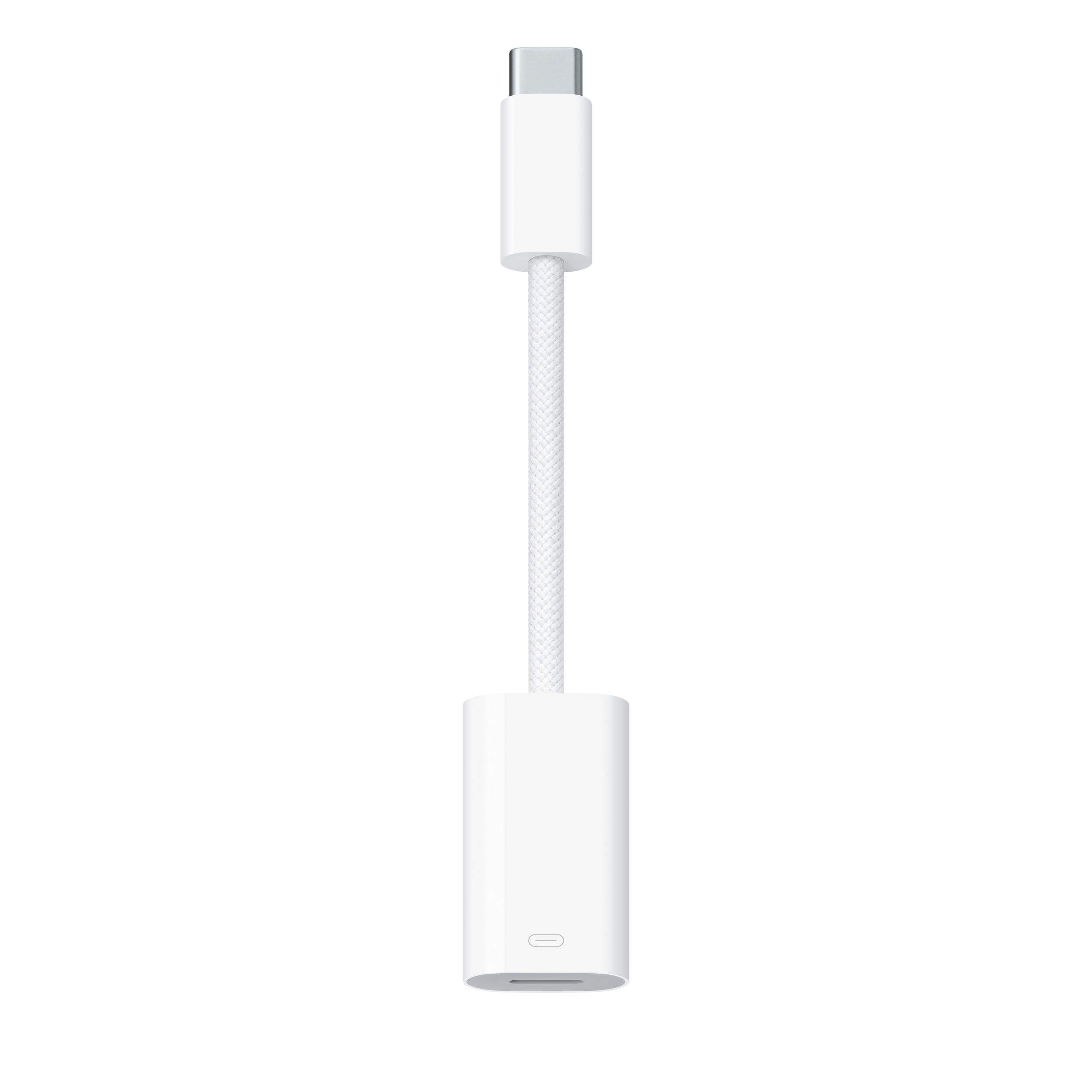 Apple USB-C To Lightning Cable Overhead_Flat
