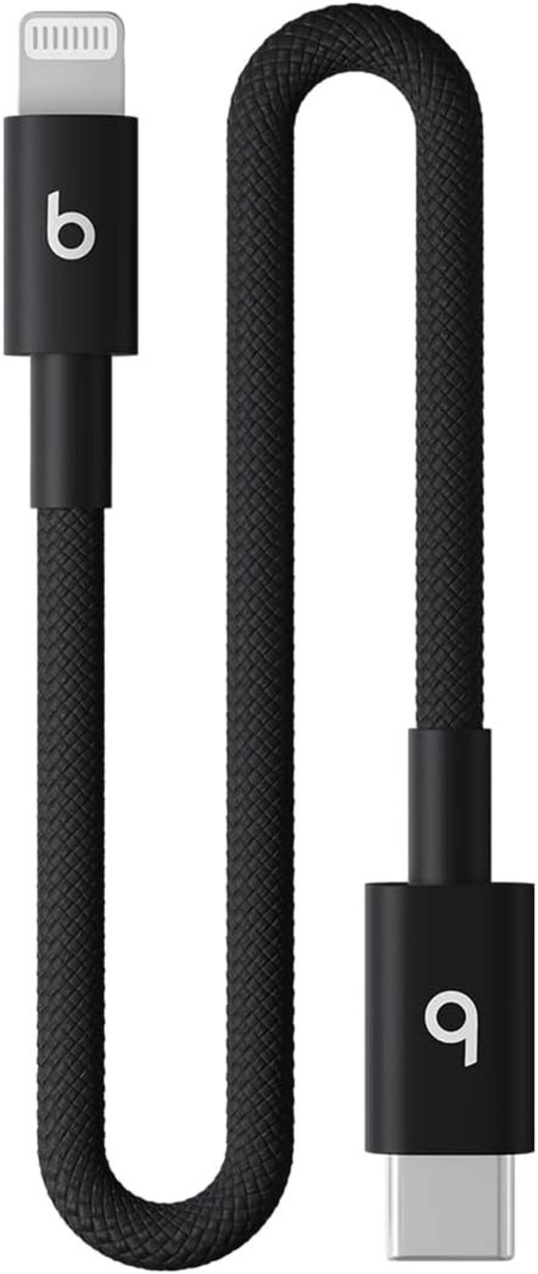 Beats USB-C To Lightning Cable, Small Front_Flat