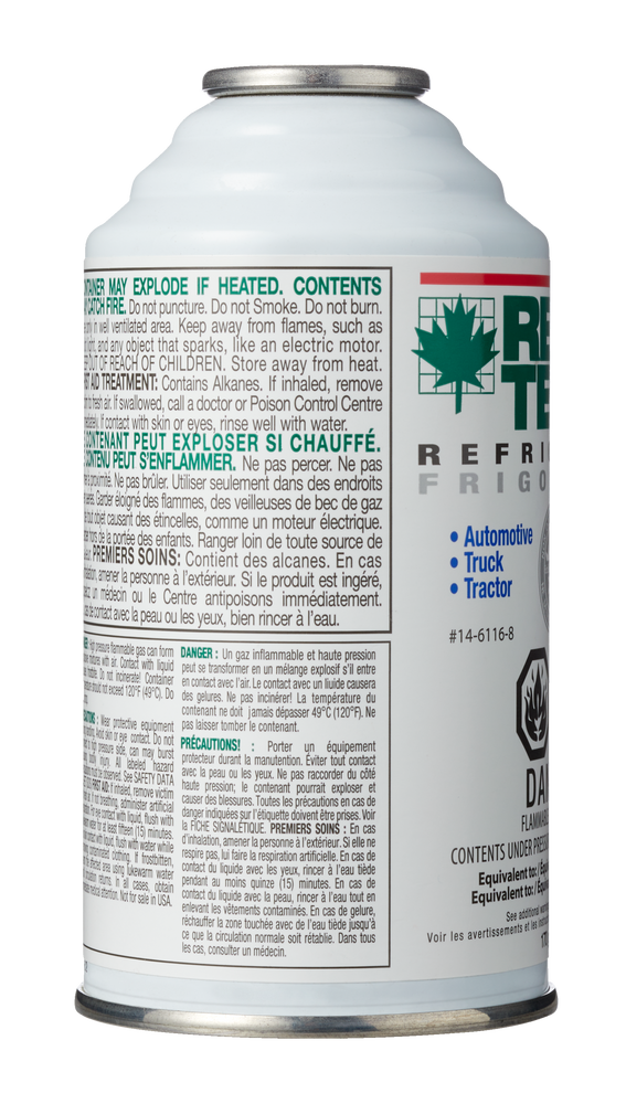 r12 refrigerant can