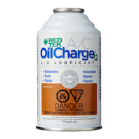 RED TEK OilCharge12 A/C Universal Refrigerant Lubrication Oil, 4-oz Front_Flat