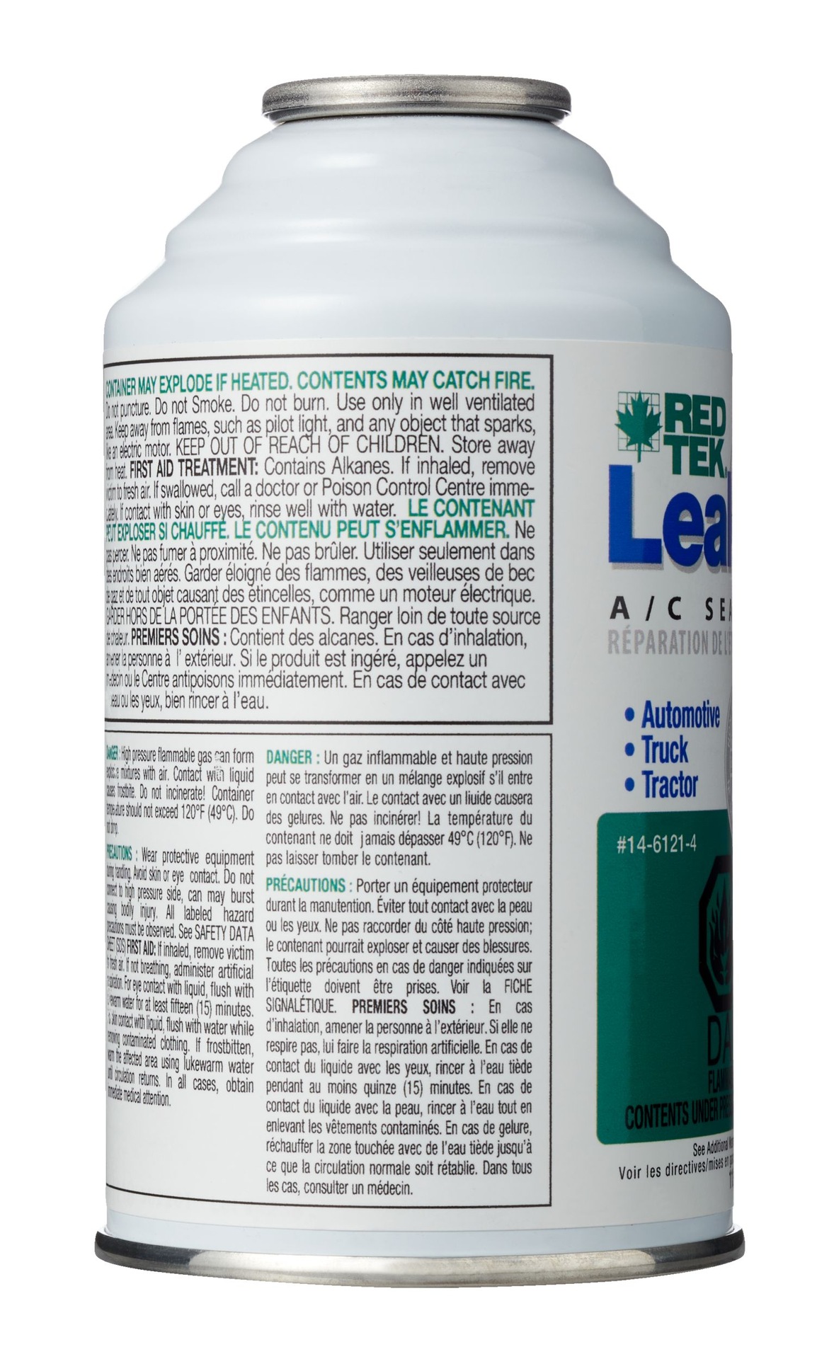 ルサルカデック　赤　12個 R-134a Refrigerant Ac Refrigerant Red Tek LeakStop12 A/C