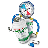 RED TEK 12a A/C Refrigerant Recharge Kit with Gauge, 6-oz Composite_or_Mixed