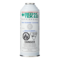 RED TEK R22aA/C Hydrocarbon Refrigerant Recharge, 8-oz Front_Flat