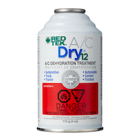 RED TEK Dry12 A/C Dehydration Treatment, 4-oz Front_Flat