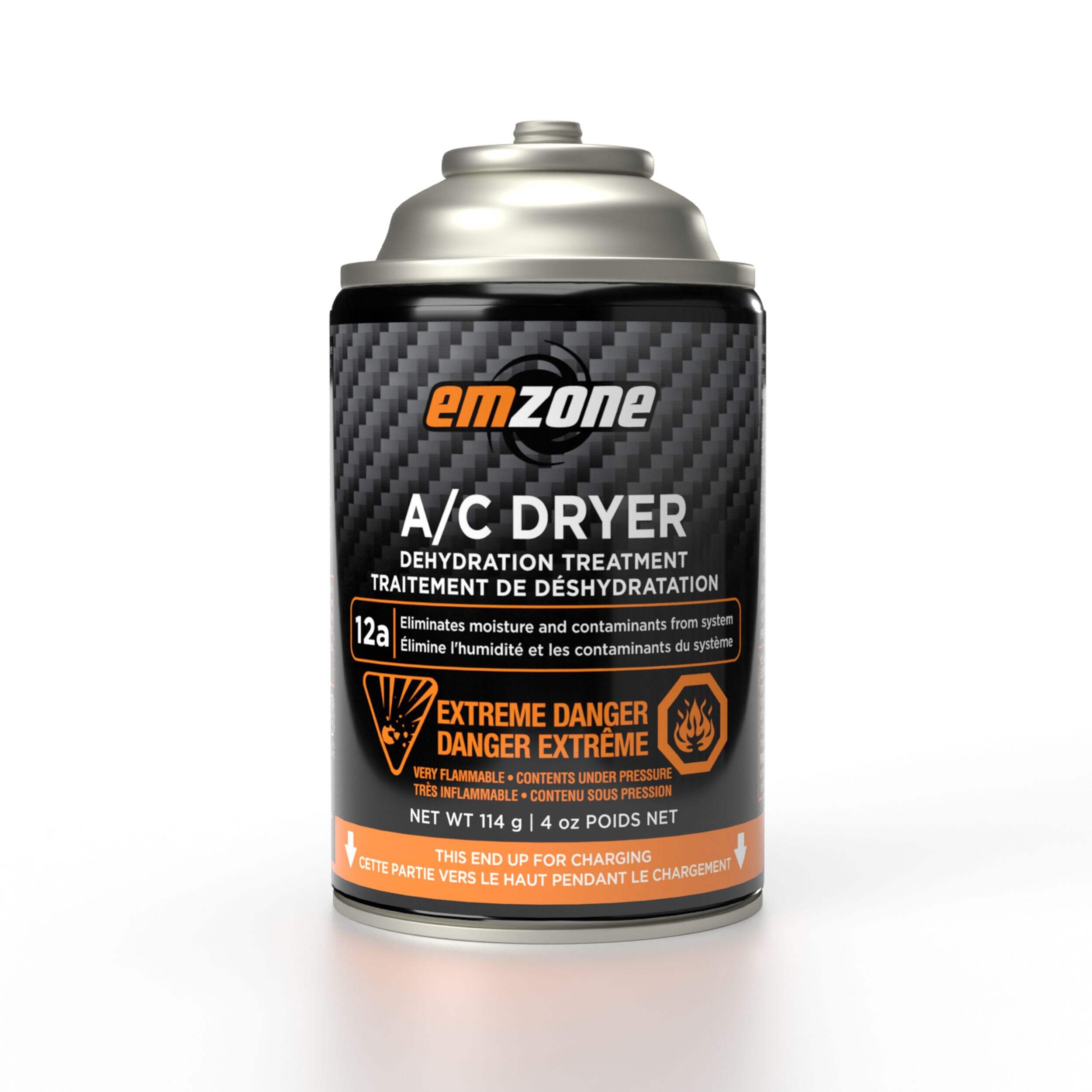 Traitement pour climatiseur Emzone A/C Dryer, 12a, 4 oz Front_Flat