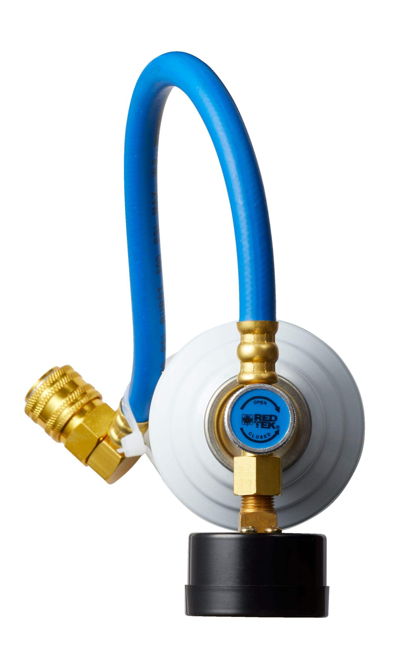 RED TEK R12a A/C Natural Refrigerant Supercharger Cooling Recharge Kit with Gauge, Installation