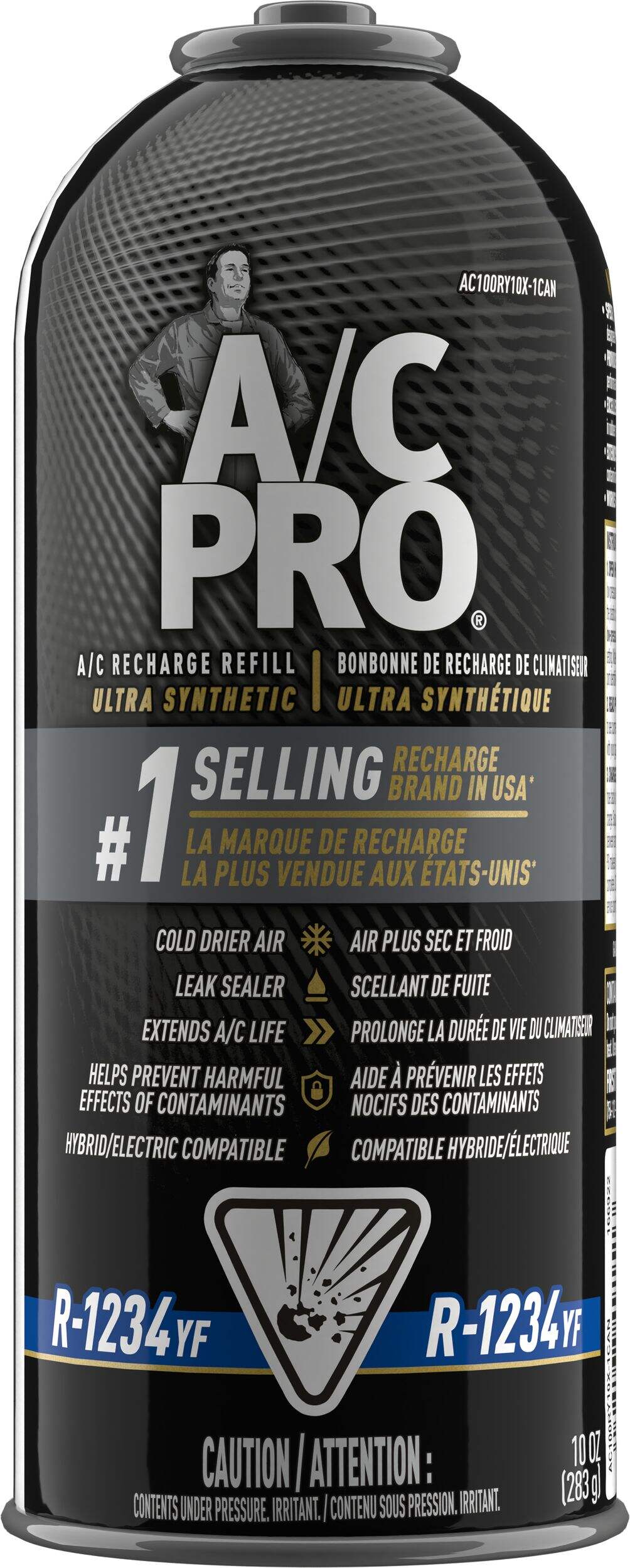 A/C Pro R-1234YF Ultra Synthetic A/C Recharge Can, 283-g | Canadian Tire - How To Use Ac Pro Ultra Synthetic Ac Recharge