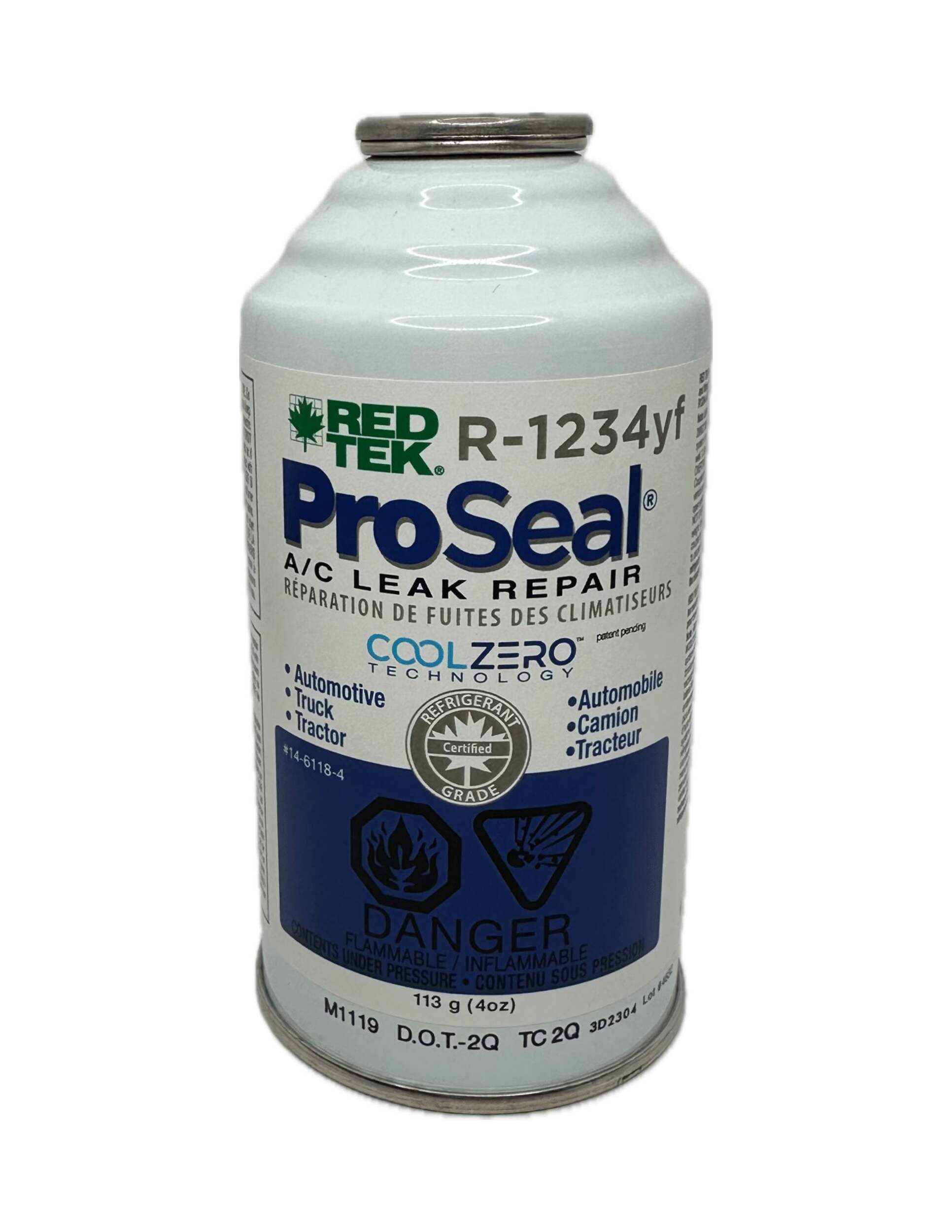 RED TEK Leak Seal, 0.21L Front_Flat