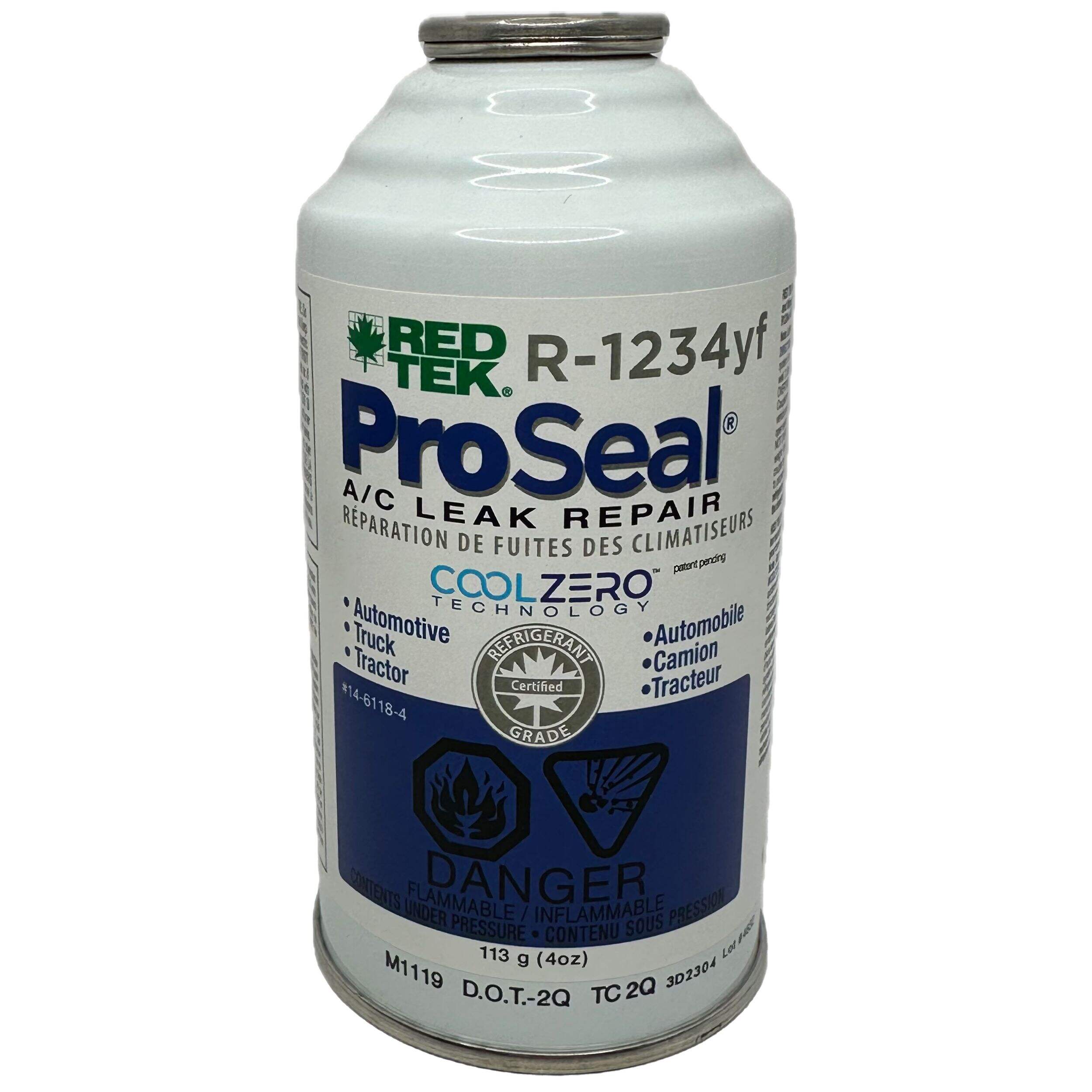 RED TEK Leak Seal, 0.21L Front_Flat