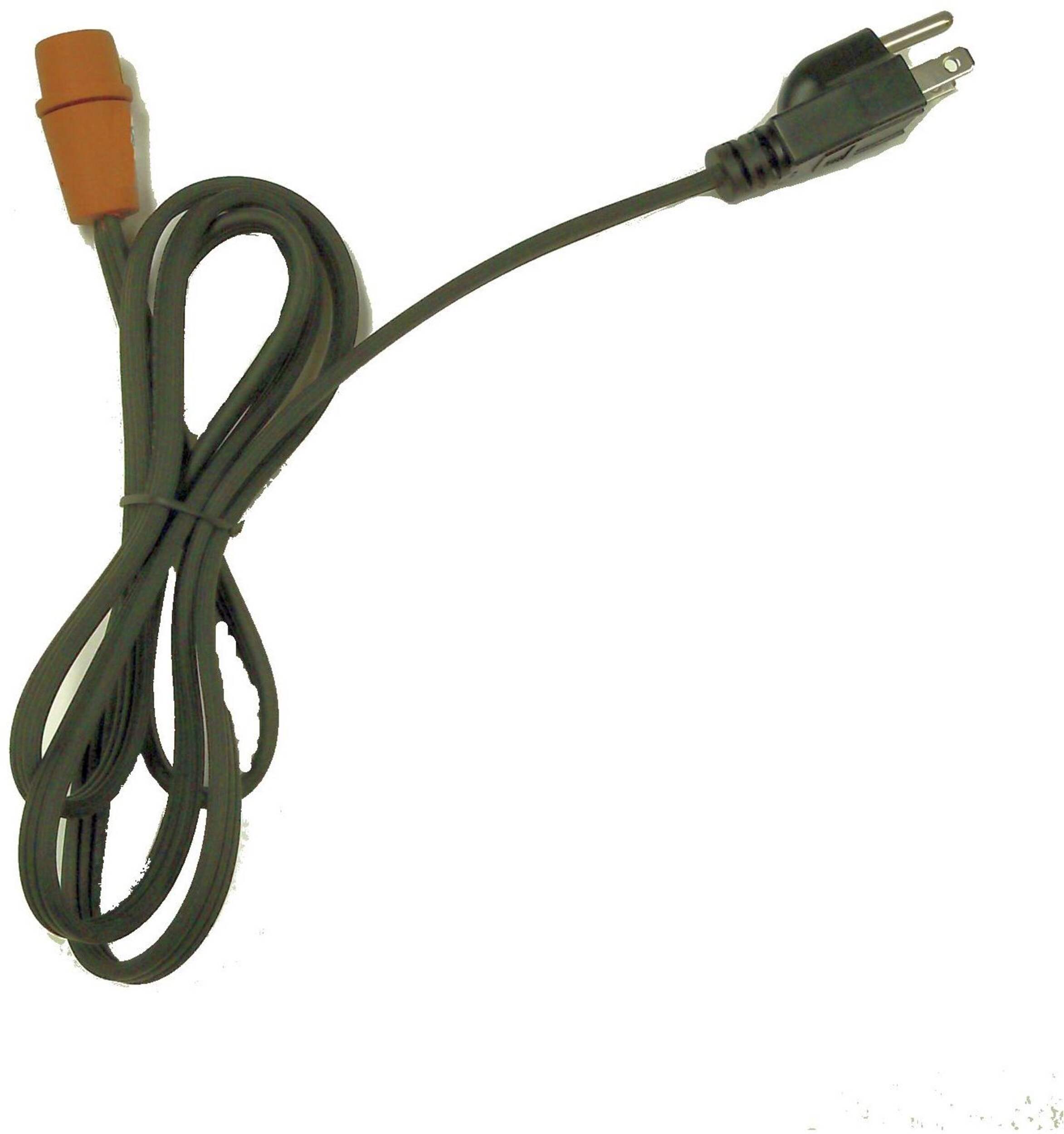 Zerostart Replacement Cord with Threaded Nut, 5-ft Overhead_Flat