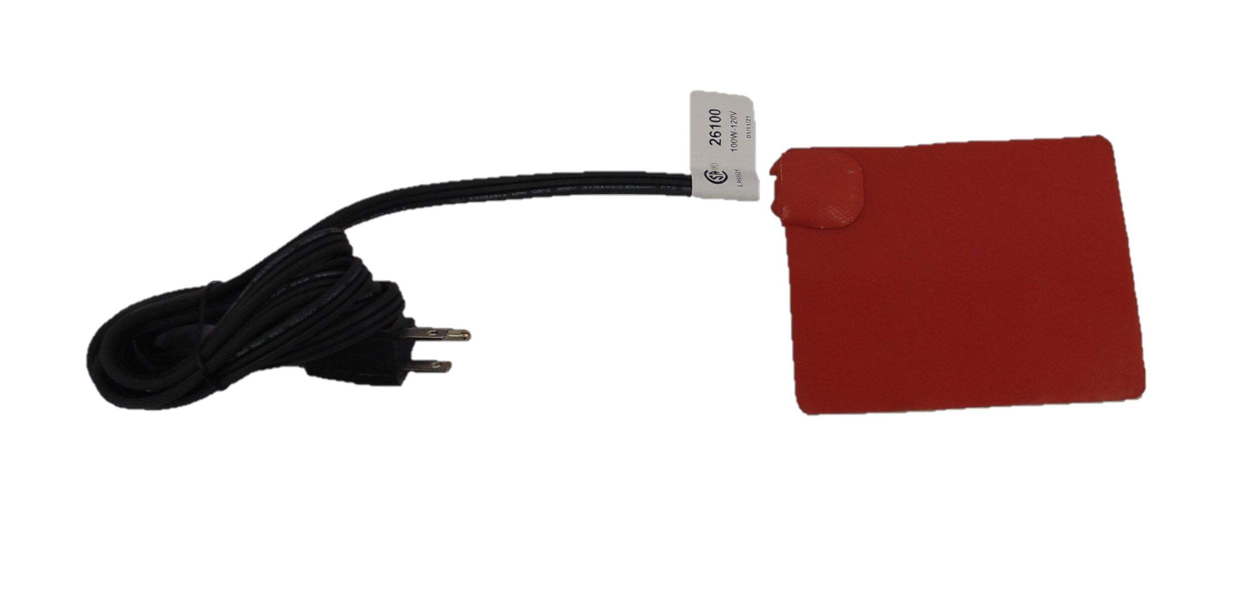 Kat's Silicone Oil Pan Heater Front_Flat