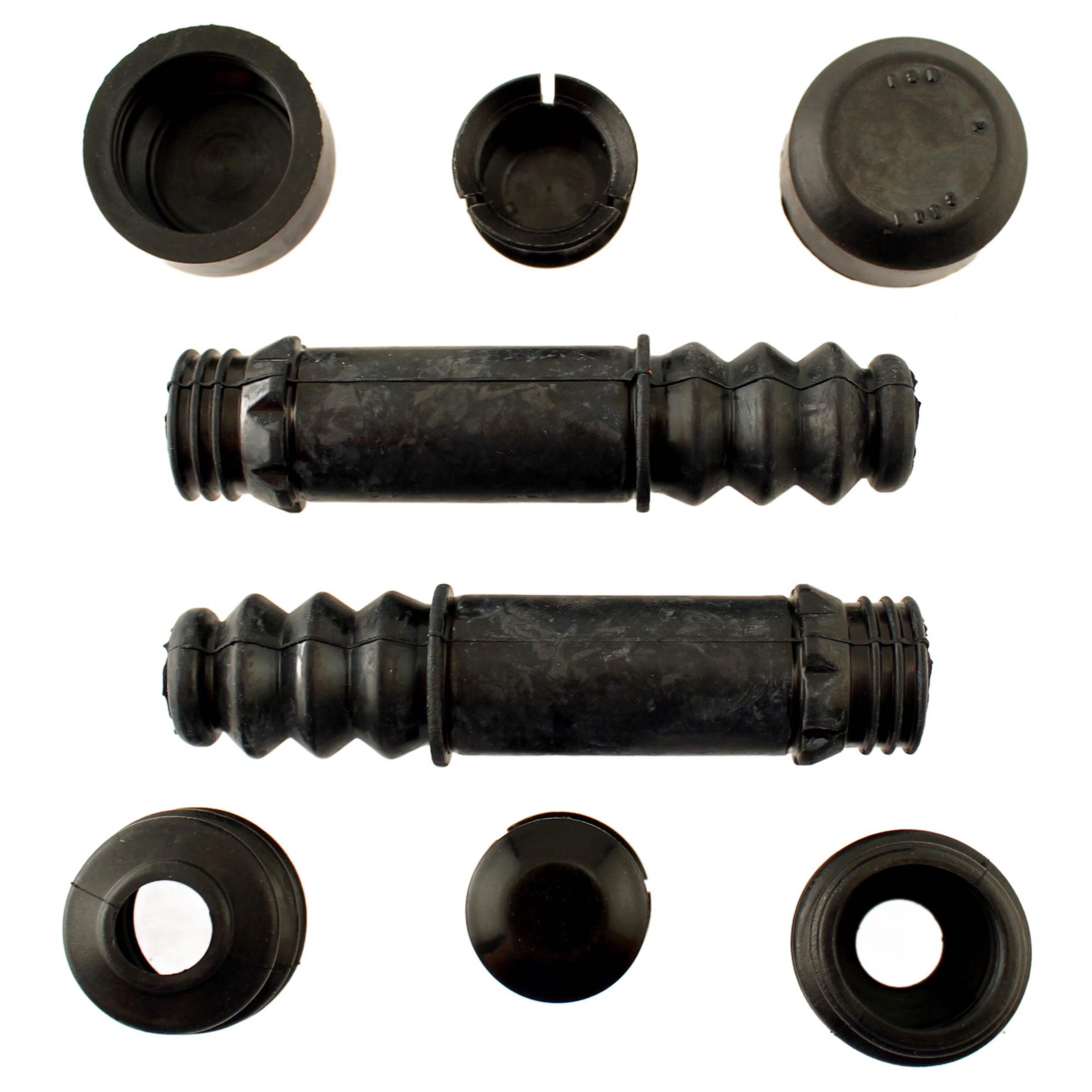 Axes d'étrier de frein Carlson, avant et arrière Overhead_Flat