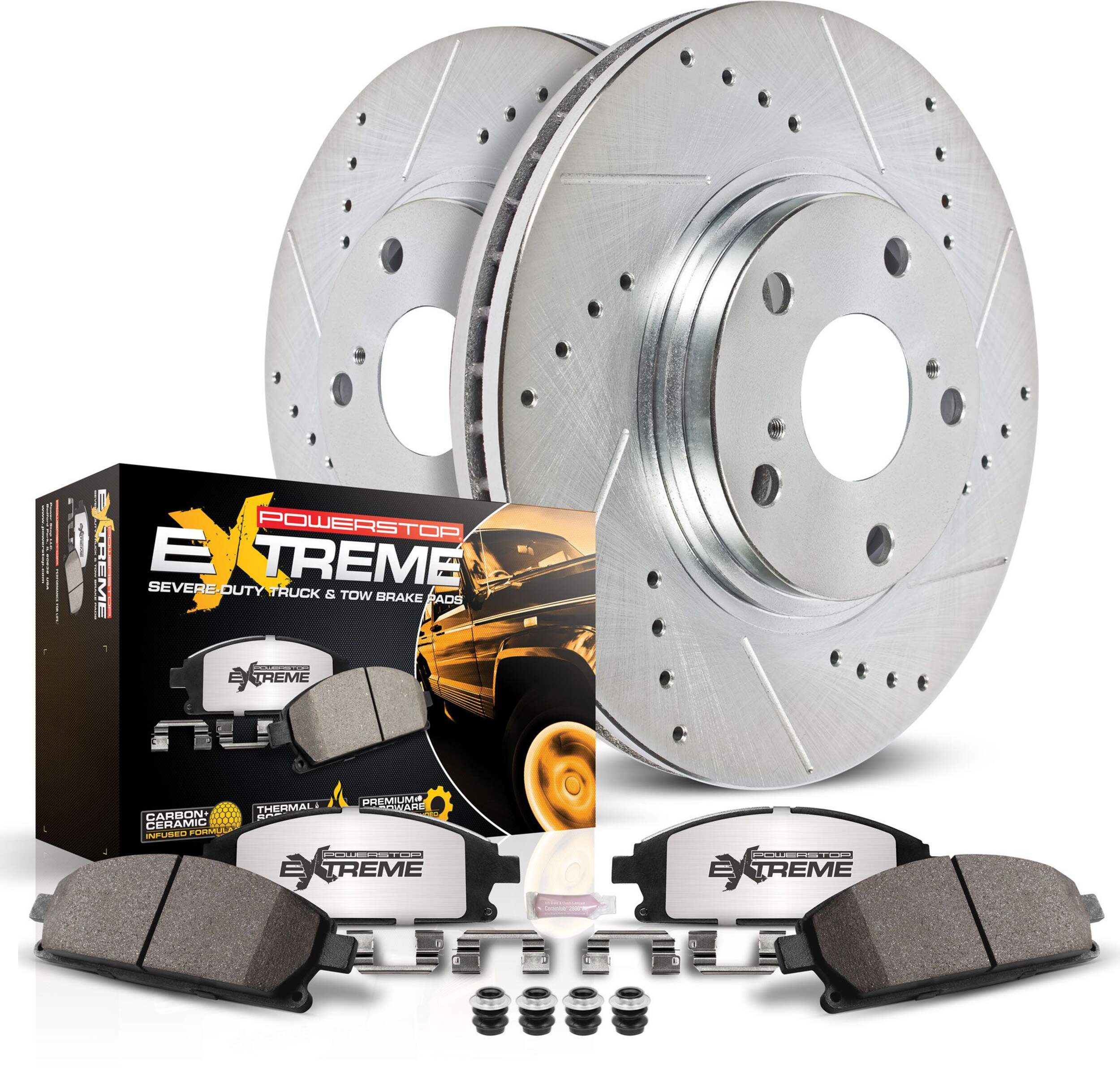 Power Stop Z36 Truck & Tow Brake Upgrade Kit Composite_or_Mixed