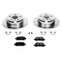 Power Stop Z23 Evolution Sport Performance Brake Kit - Rear