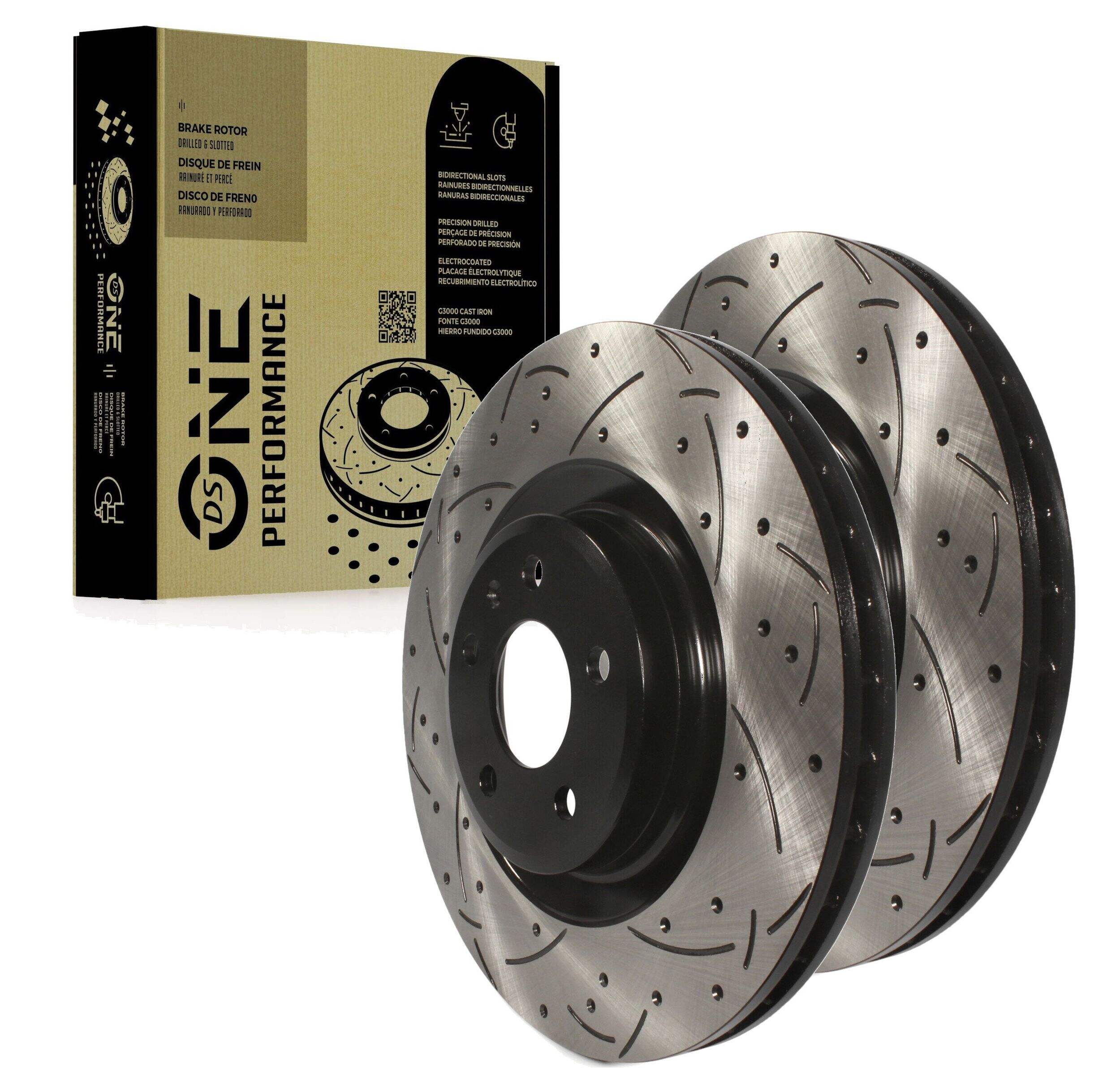 DS One Performance Brake Rotor Kit Composite_or_Mixed
