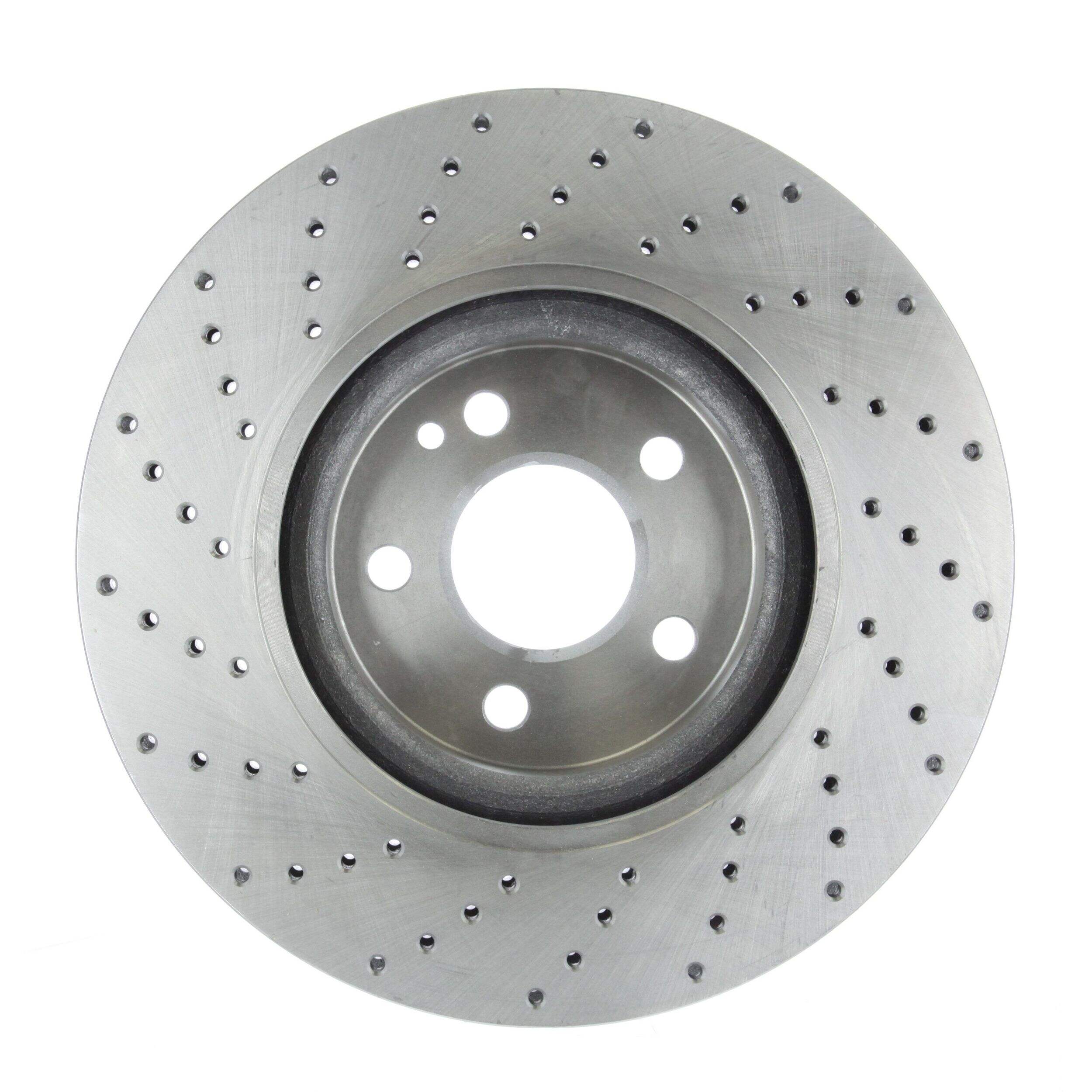 Pro-Series OE Semi-Coated Brake Rotor, Front Front_Flat