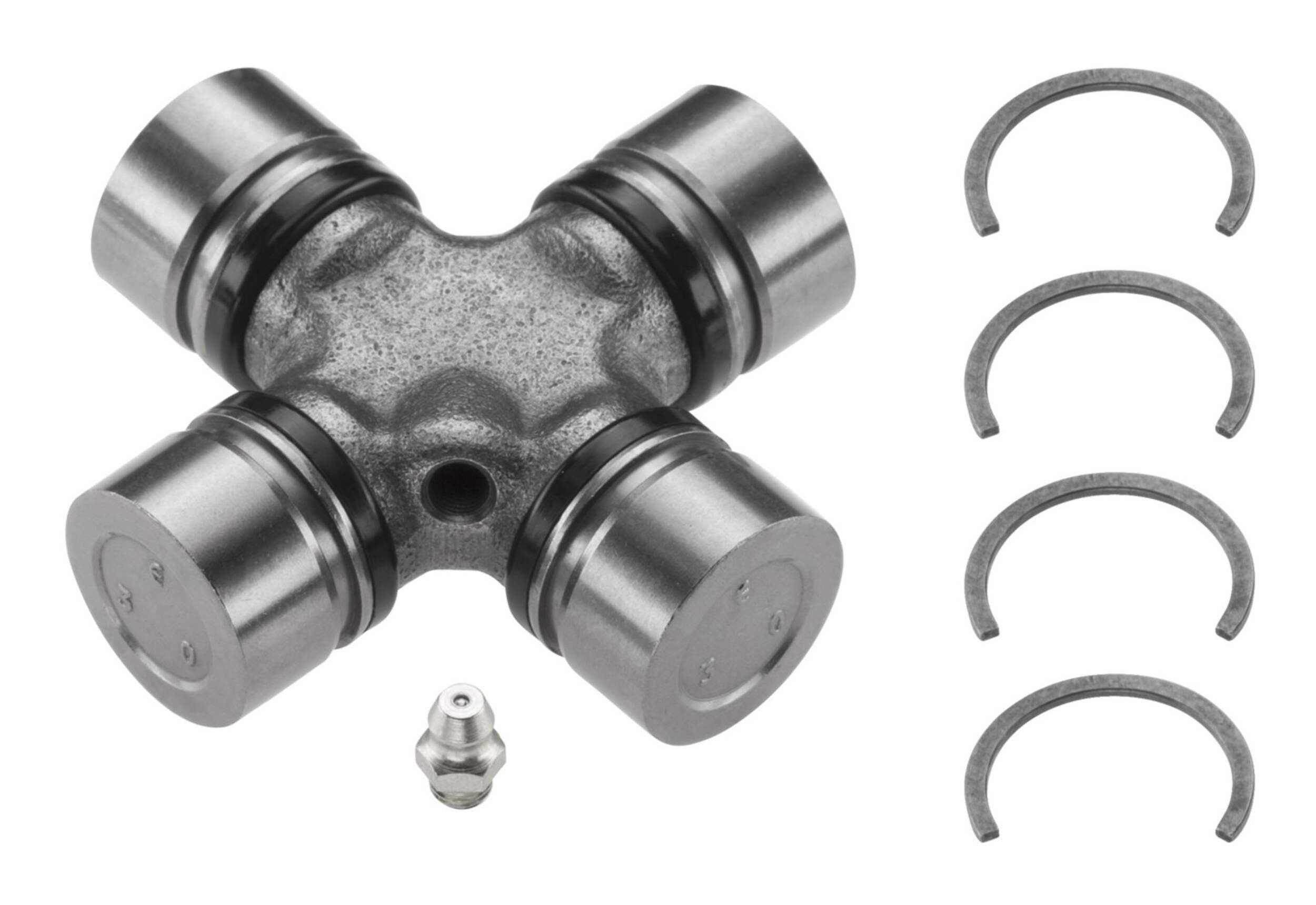 Joint universel de qualité supérieure pouvant être graissé Front_Elevated