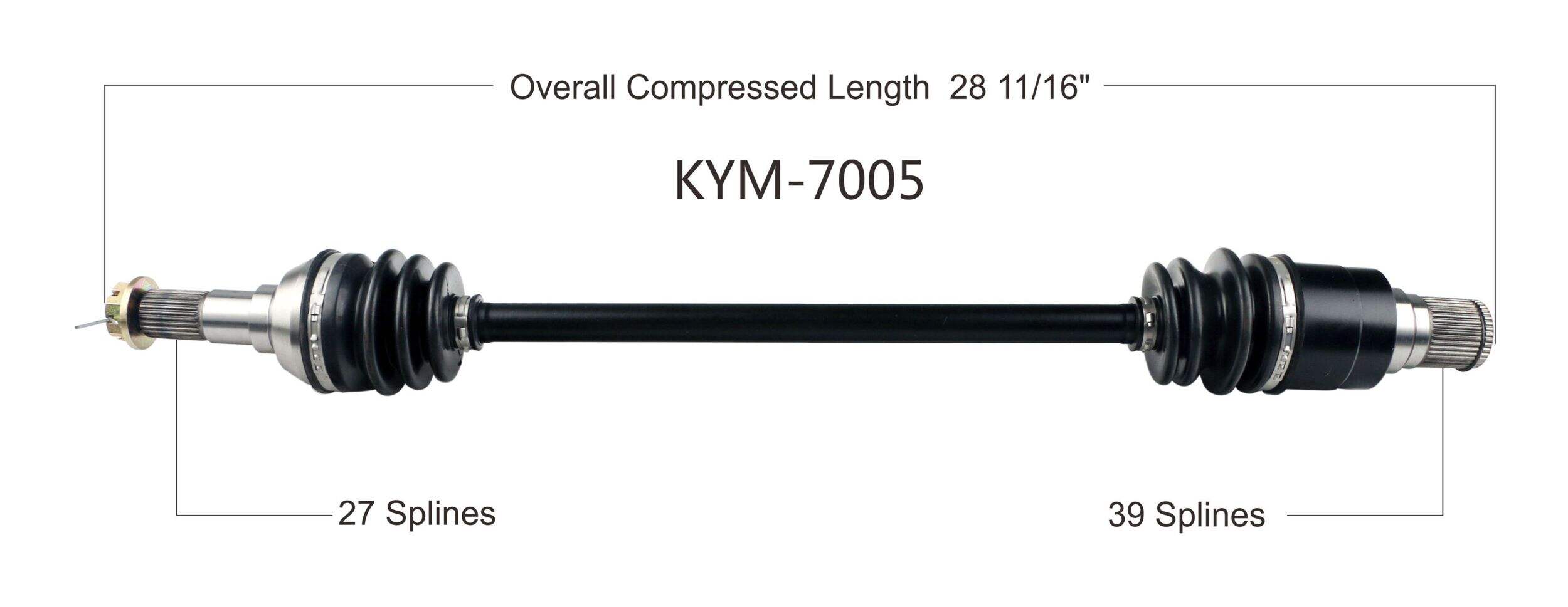 KYM7005 AV AXLE