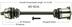 AD8141 CV AXLE