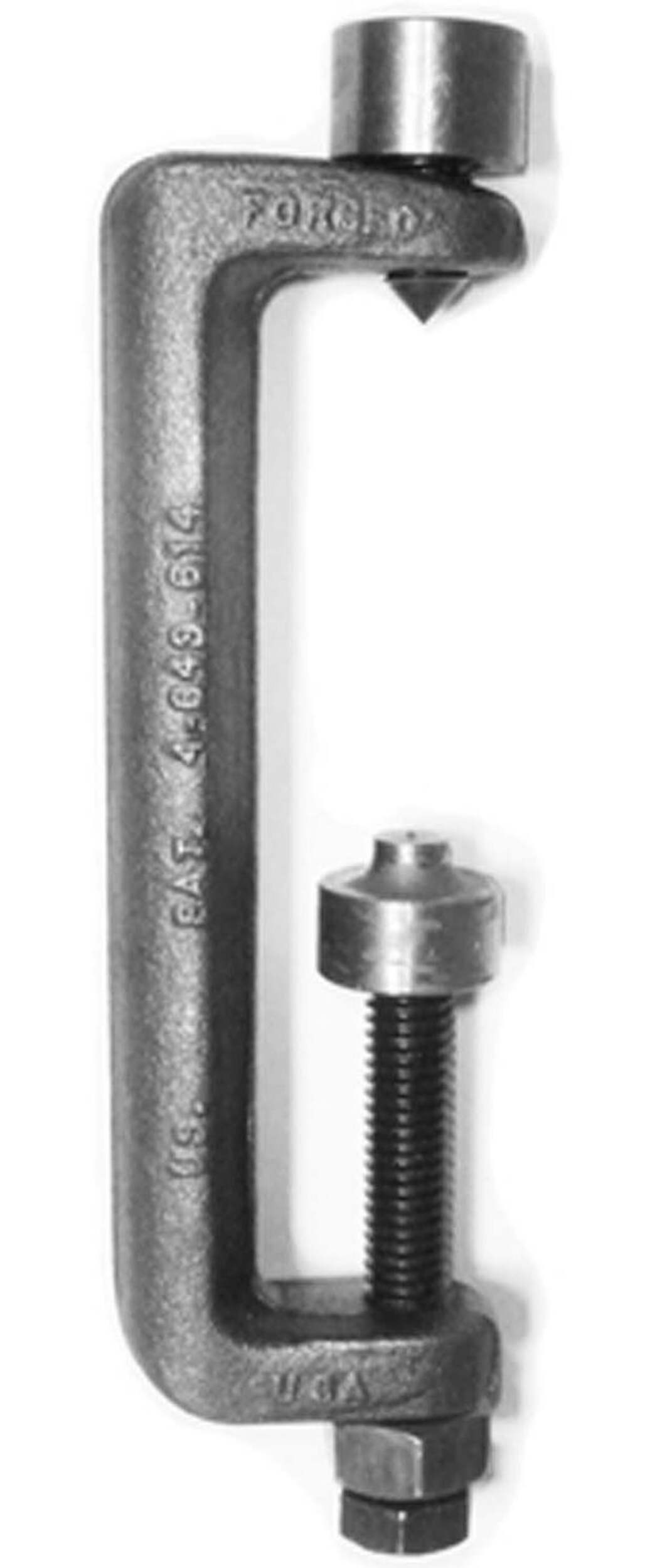 Collier de serrage pour goujon de collecteur d'échappement Nickson 17351, 1-1/4 à 2-3/4-po Overhead_Flat