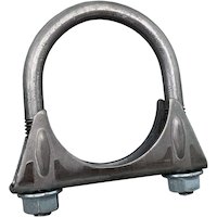 Nickson 2-1/2-in Heavy Duty Exhaust Muffler Clamp Front_Angled_Right