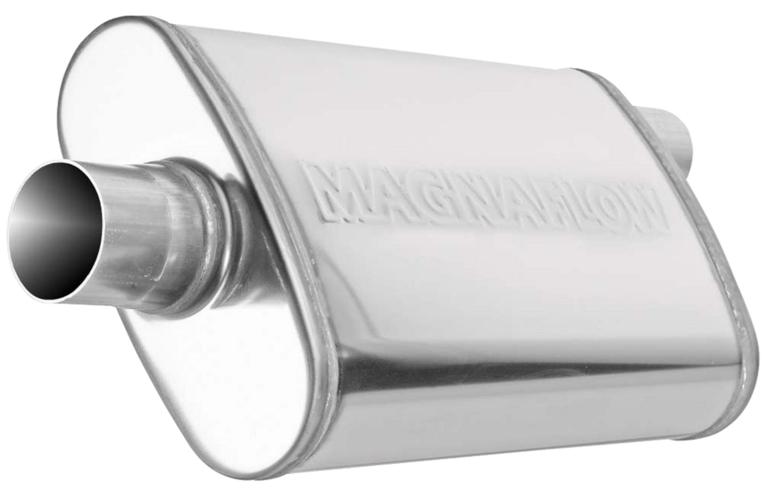 MagnaFlow Oval Straight Through Performance Exhaust Muffler, 4 x 9in