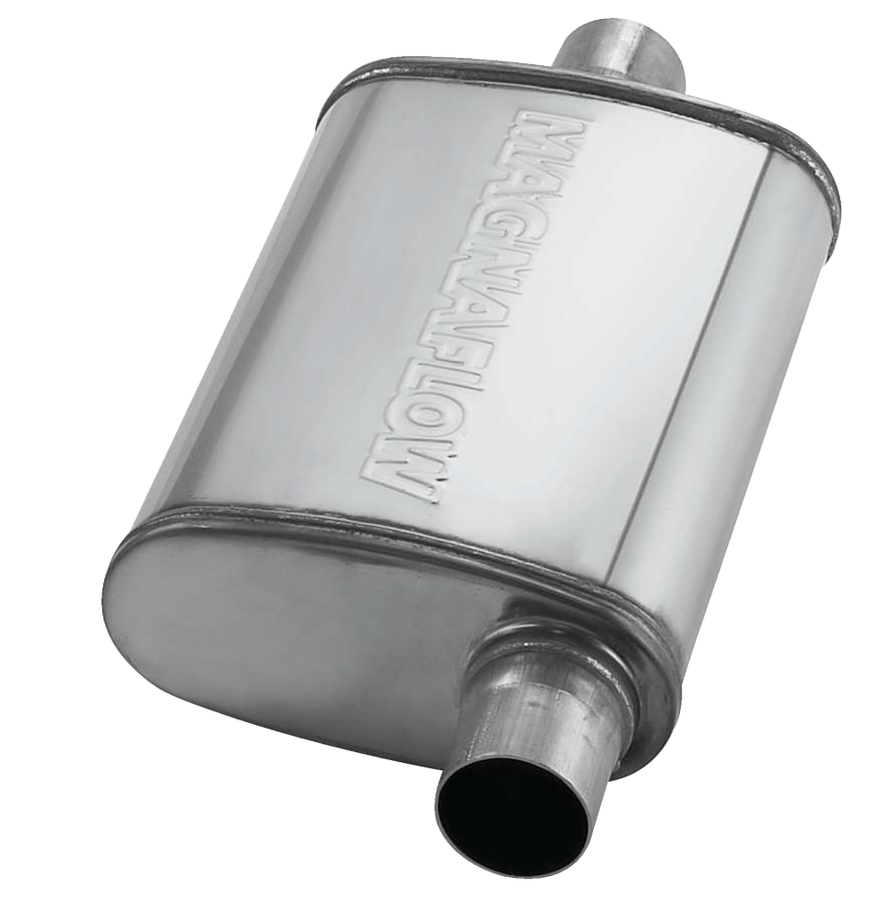 MagnaFlow Oval Straight Through Performance Exhaust Muffler MagnaFlow Oval Straight Through Performance Exhaust Muffler