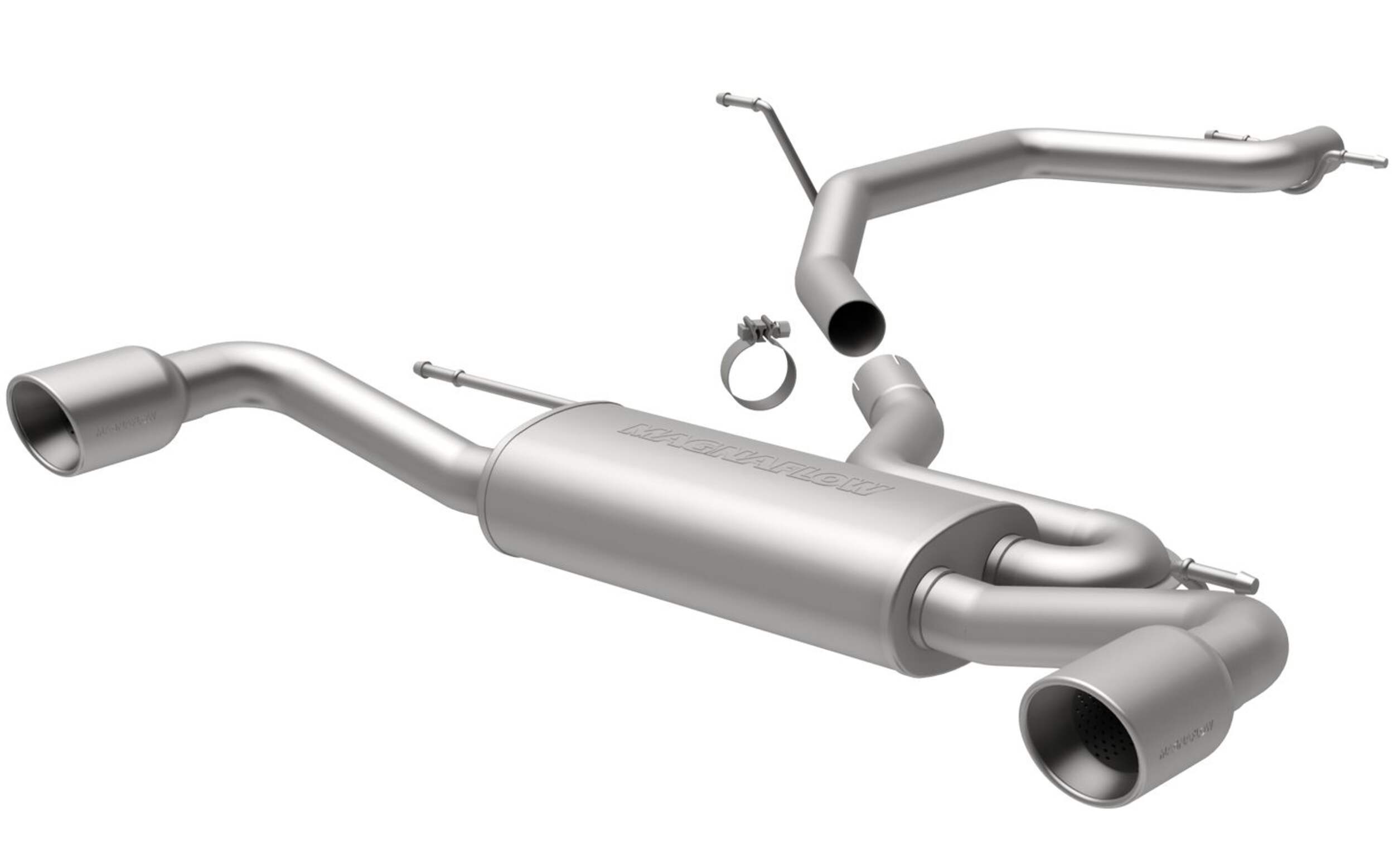 MagnaFlow Touring Series Exhaust System Front_Angled_Left