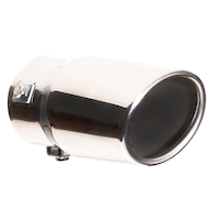 Stallion 5.5-in Polished Exhaust Tip Front_Three_Fourths_Angled_Right