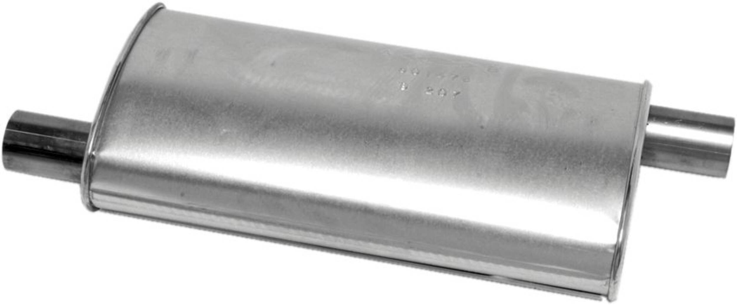 Walker Universal SoundFX Muffler, 17844 Front_Angled_Right
