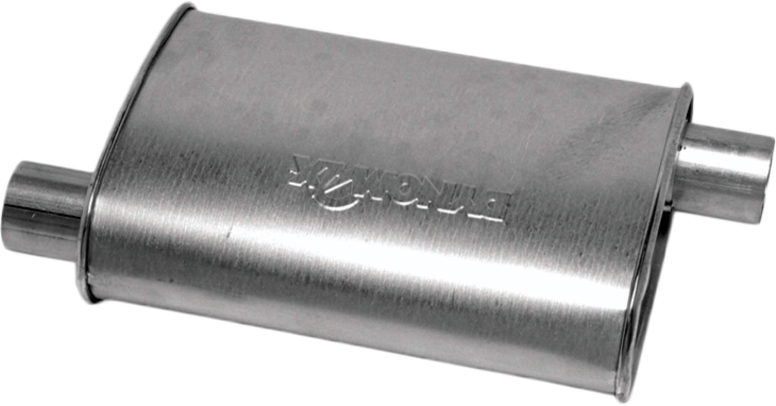 Dynomax Super Turbo™ Offset/Offset Universal Muffler, 17732 Front_Angled_Right