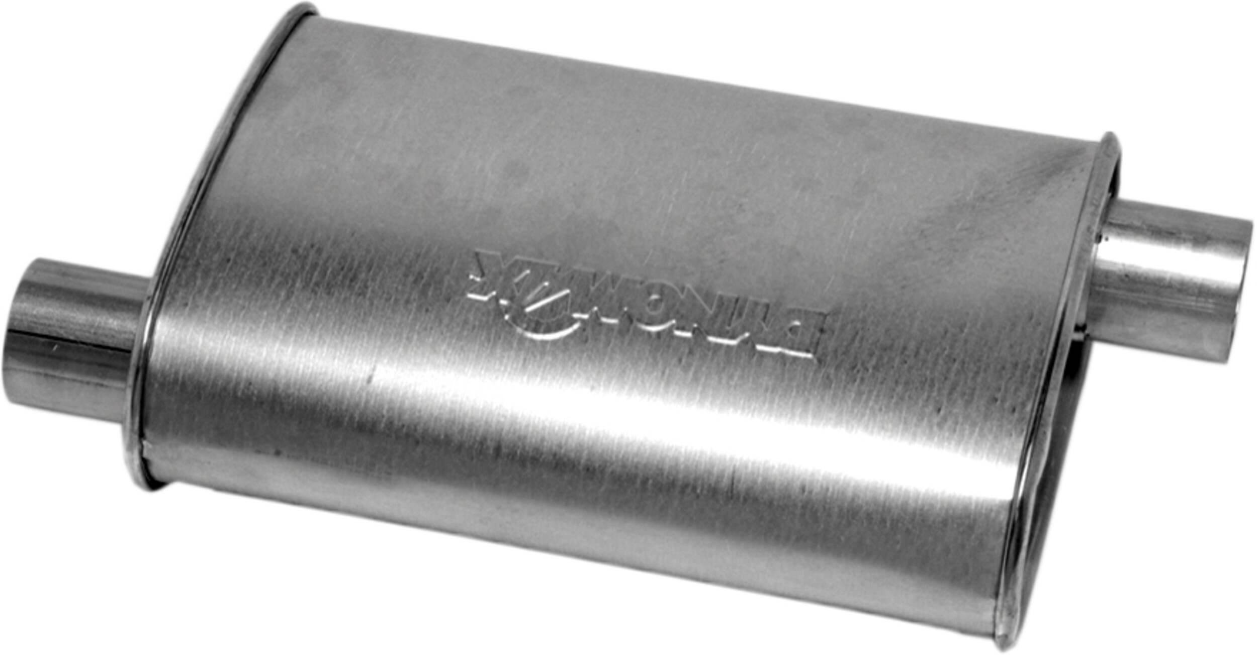 Dynomax Super Turbo™ Offset/Offset Universal Muffler, 17734 Front_Angled_Right