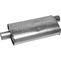 Dynomax Universal Super Turbo Muffler, 17769 Front_Angled_Left