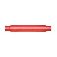 Thrush® Glasspack Universal Muffler, 24069 Front_Flat