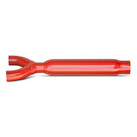 Thrush® Glasspack Centre/Dual Universal Muffler, 24224 Front_Flat