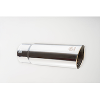PMB-1016 14-in Polished Exhaust Tip Front_Angled_Right