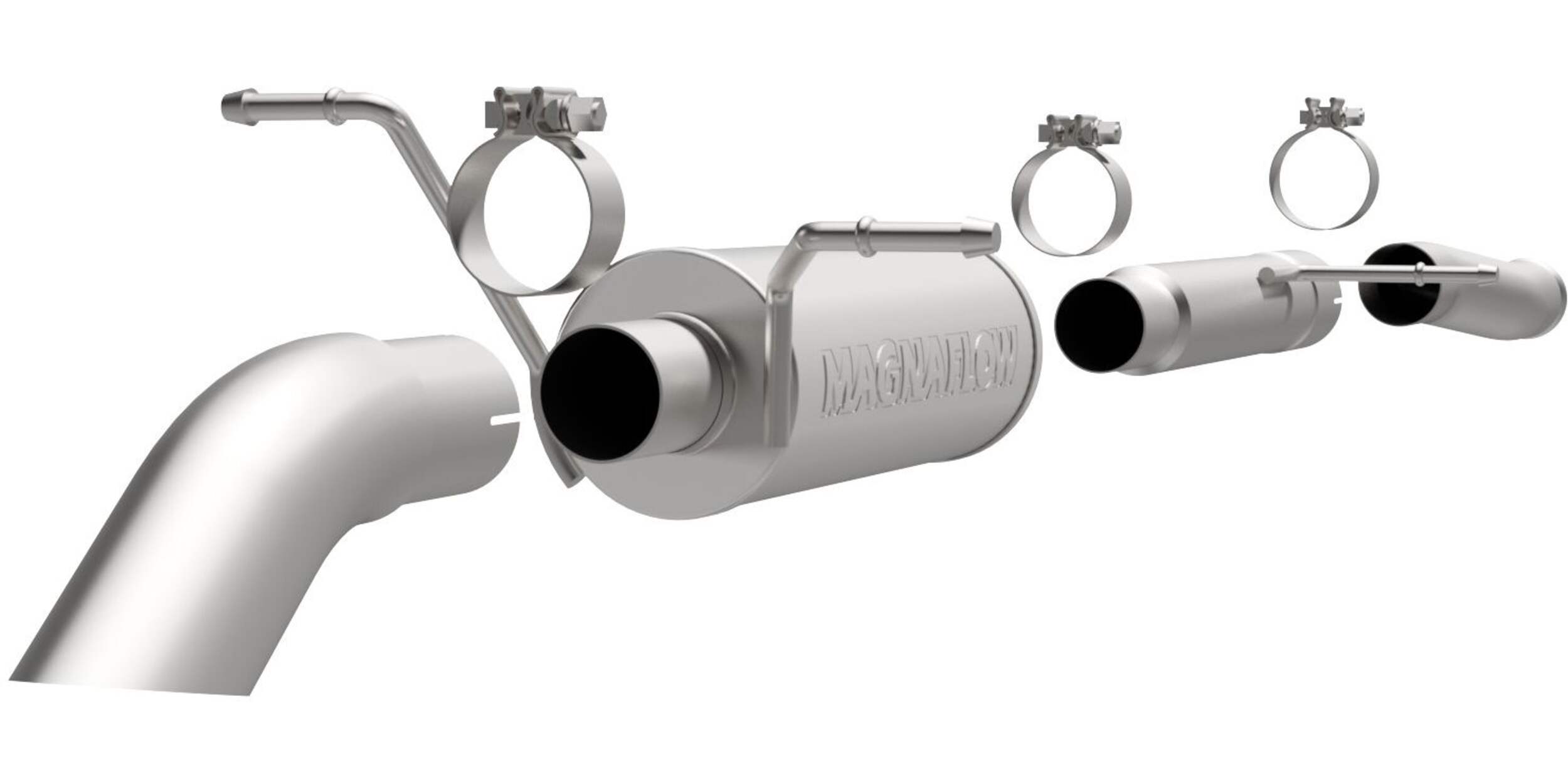 Système d'échappement MagnaFlow de série Cat-Black Off Road Pro Composite_or_Mixed