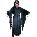 Kids' Scream Ghost Face Black Outfit with Mask Halloween Costume, Assorted  Sizes