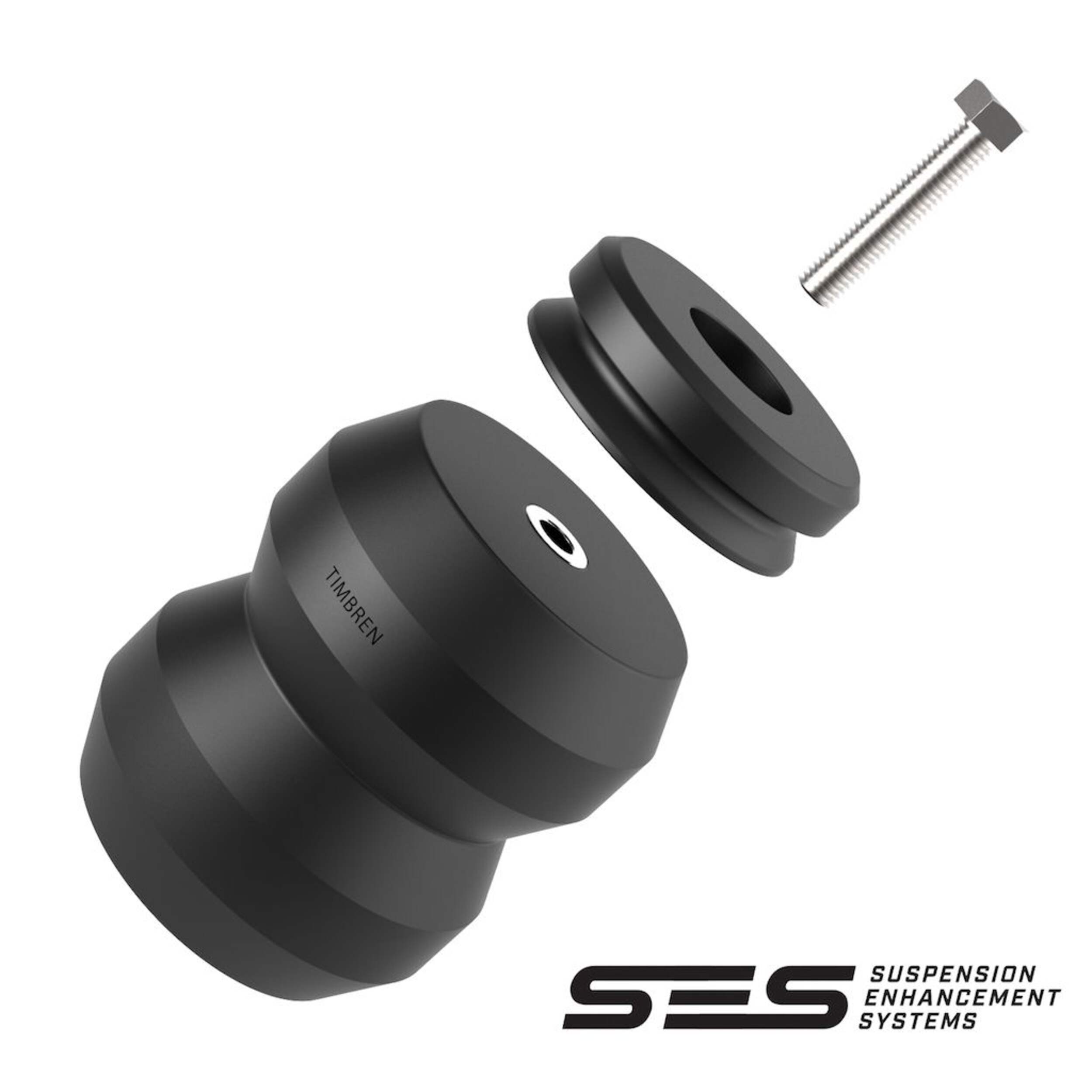 Timbren Rear Dodge Suspension Upgrade, 8600-lb Front_Elevated