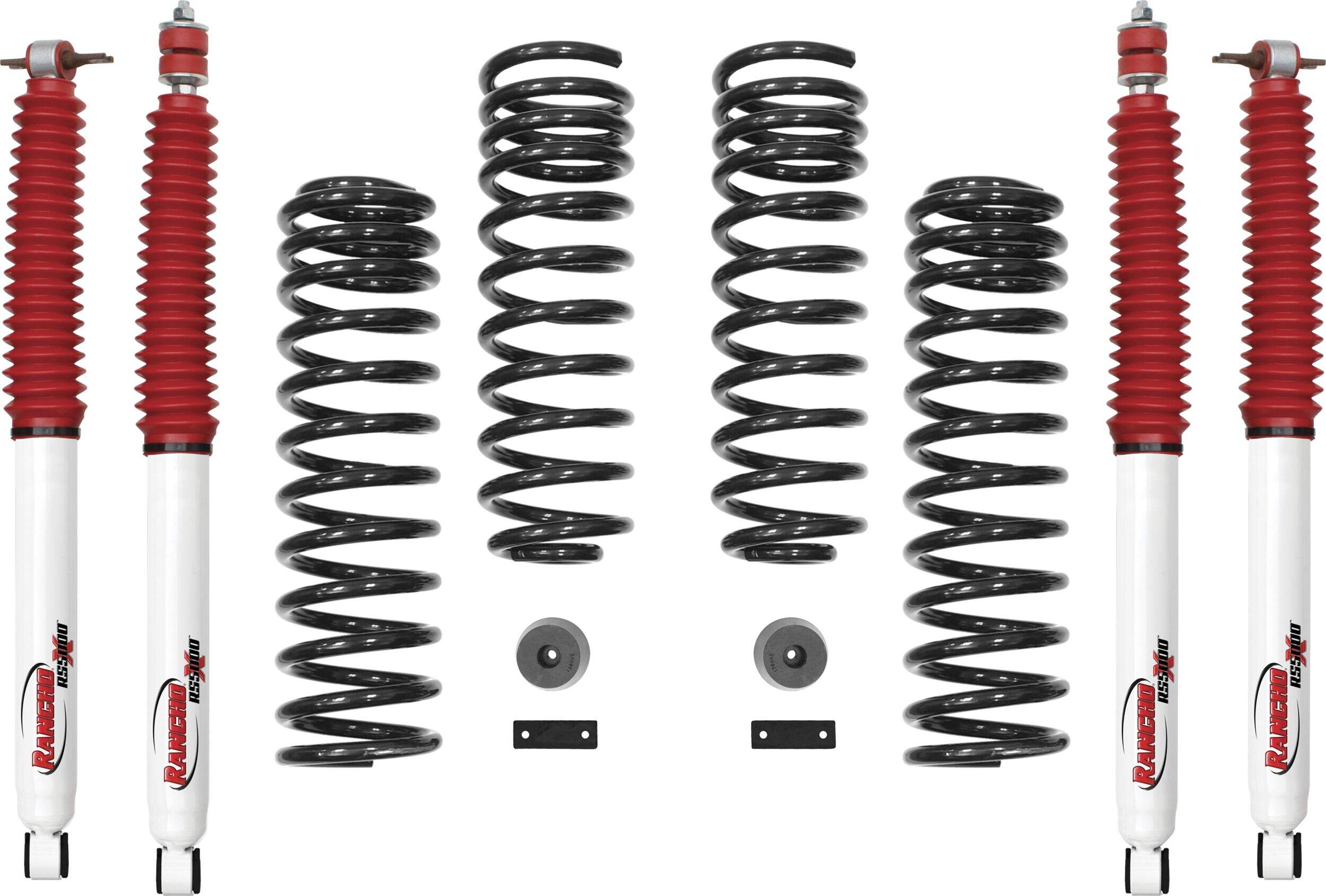 Rancho Lift Kit, 2007-2018 Jeep Wrangler, Front/Rear Composite_or_Mixed