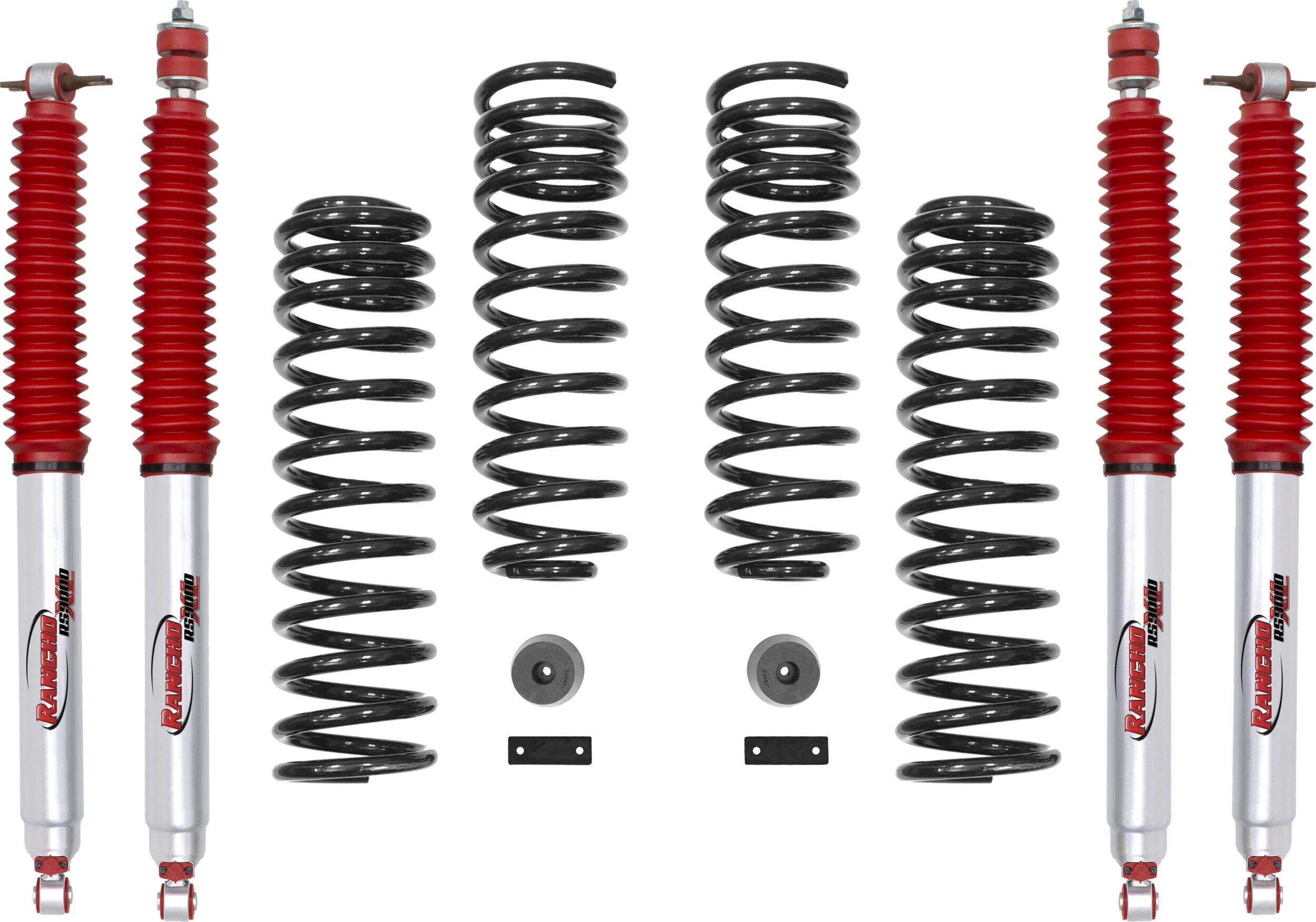 Rancho Lift Kit, 2007-2018 Jeep Wrangler JK 4 Door, Front/Rear Composite_or_Mixed