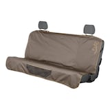 Browning Buckmark Branding Bench Seat Protector Cover, Brown Front_Three_Fourths_Angled_Left
