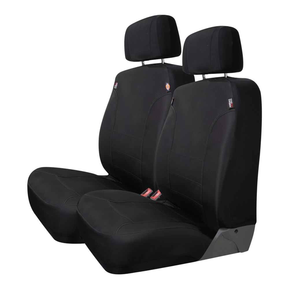 Dickies Heavy Duty Seat Cover Set Black 2 pk Canadian Tire