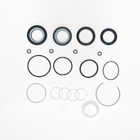 Edelmann Power Steering Rack & Pinion Seal Repair Kit Overhead_Flat