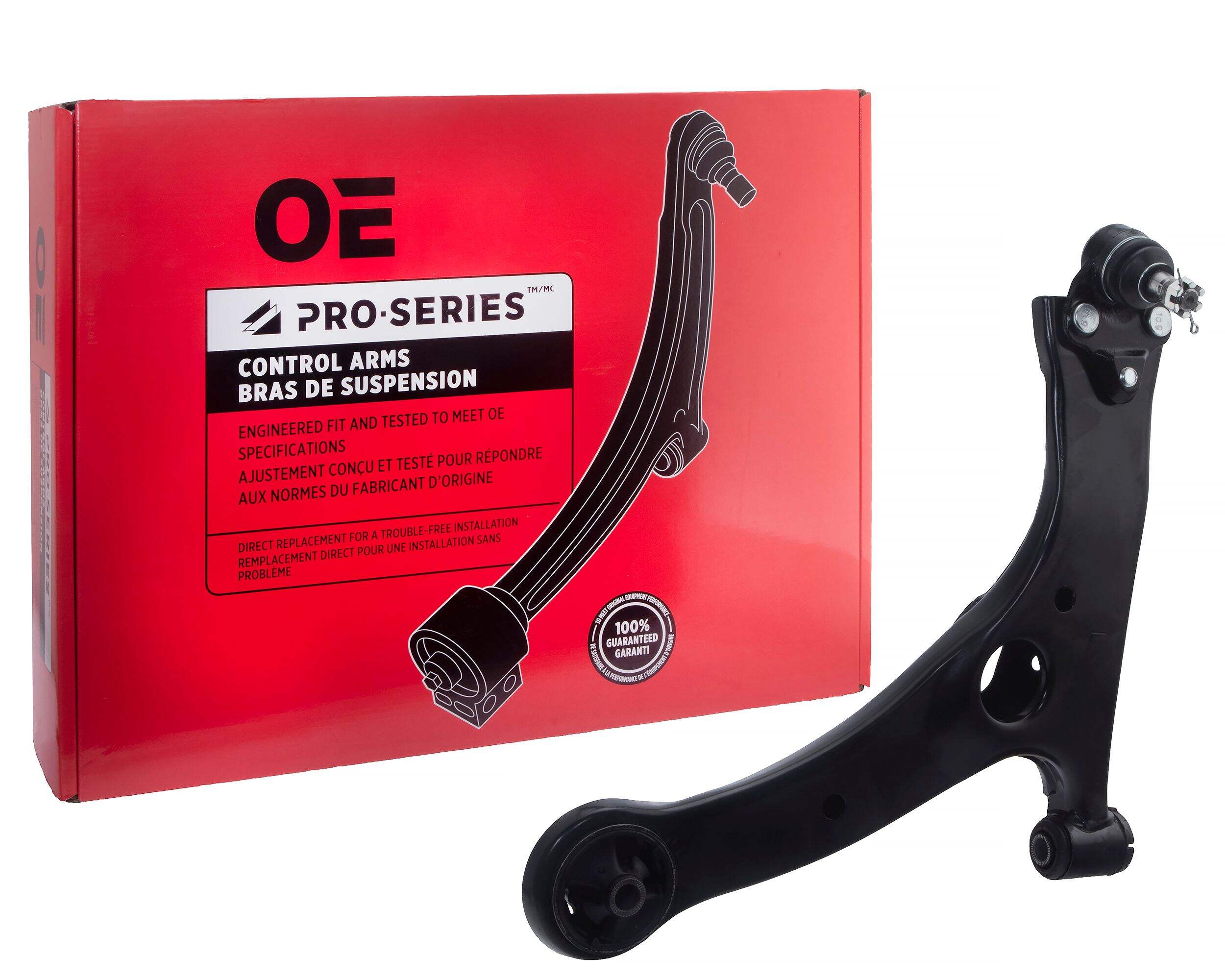 Certified Control Arm with Ball Joint - Front - Upper Back_Angled_Right