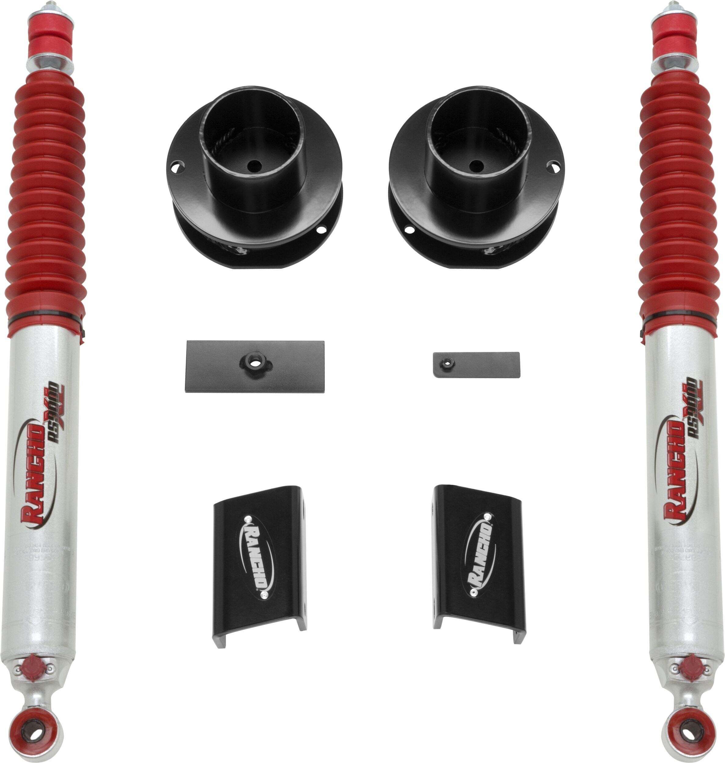 Ensemble de surélévation Rancho avant pour RAM 2500/2500HD 2014 à 2017 Composite_or_Mixed