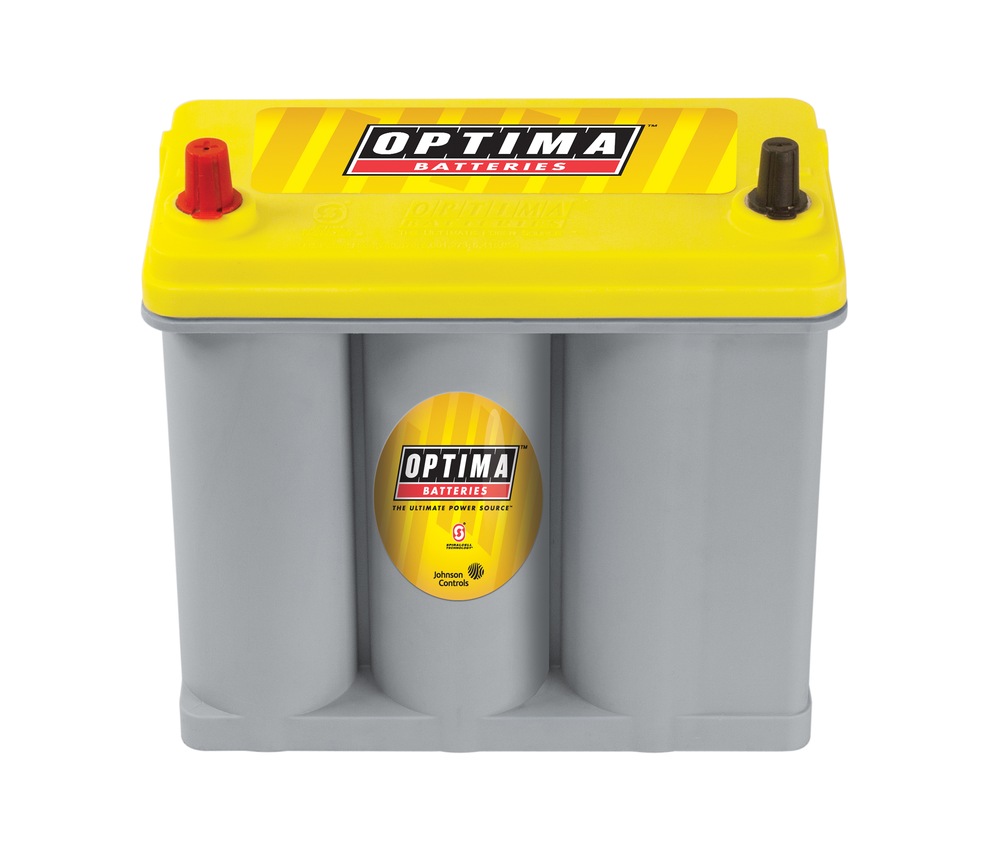 Batterie d'auto/camion à double usage OPTIMA YELLOWTOP AGM 9073167, groupe 51R, 450 ADF