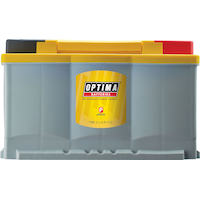 OPTIMA YELLOWTOP® 9094-194 Group 94R/H7 Dual Purpose AGM Battery, 880 CCA Front_Flat